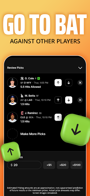 DraftKings Pick6: Fantasy Game Screenshot 3