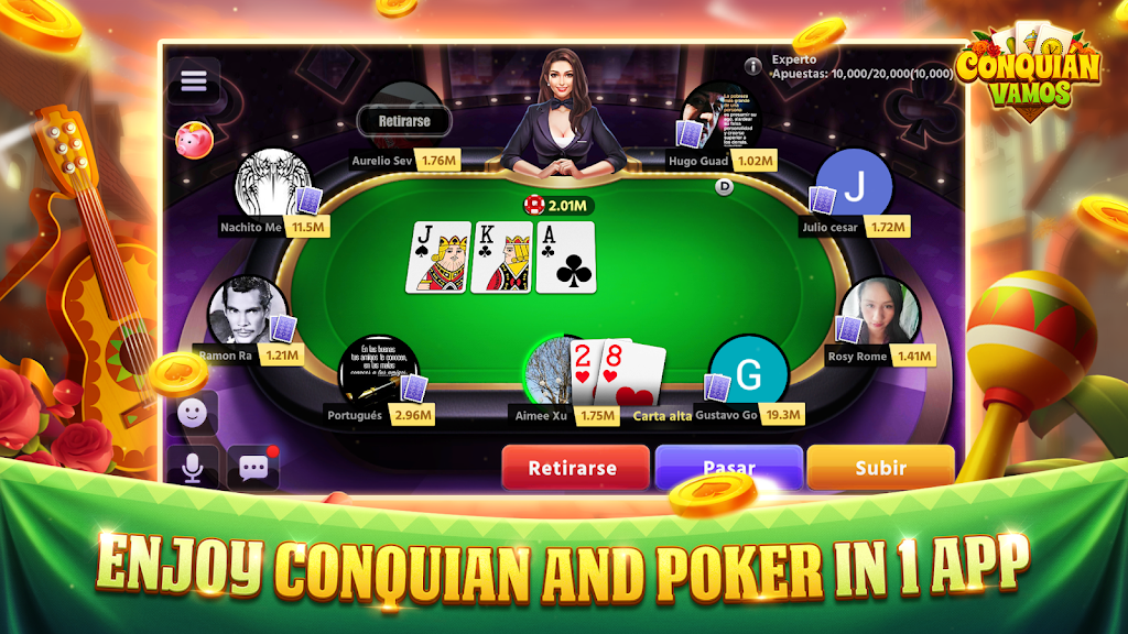 Conquian Vamos：Slots Crash Screenshot 2