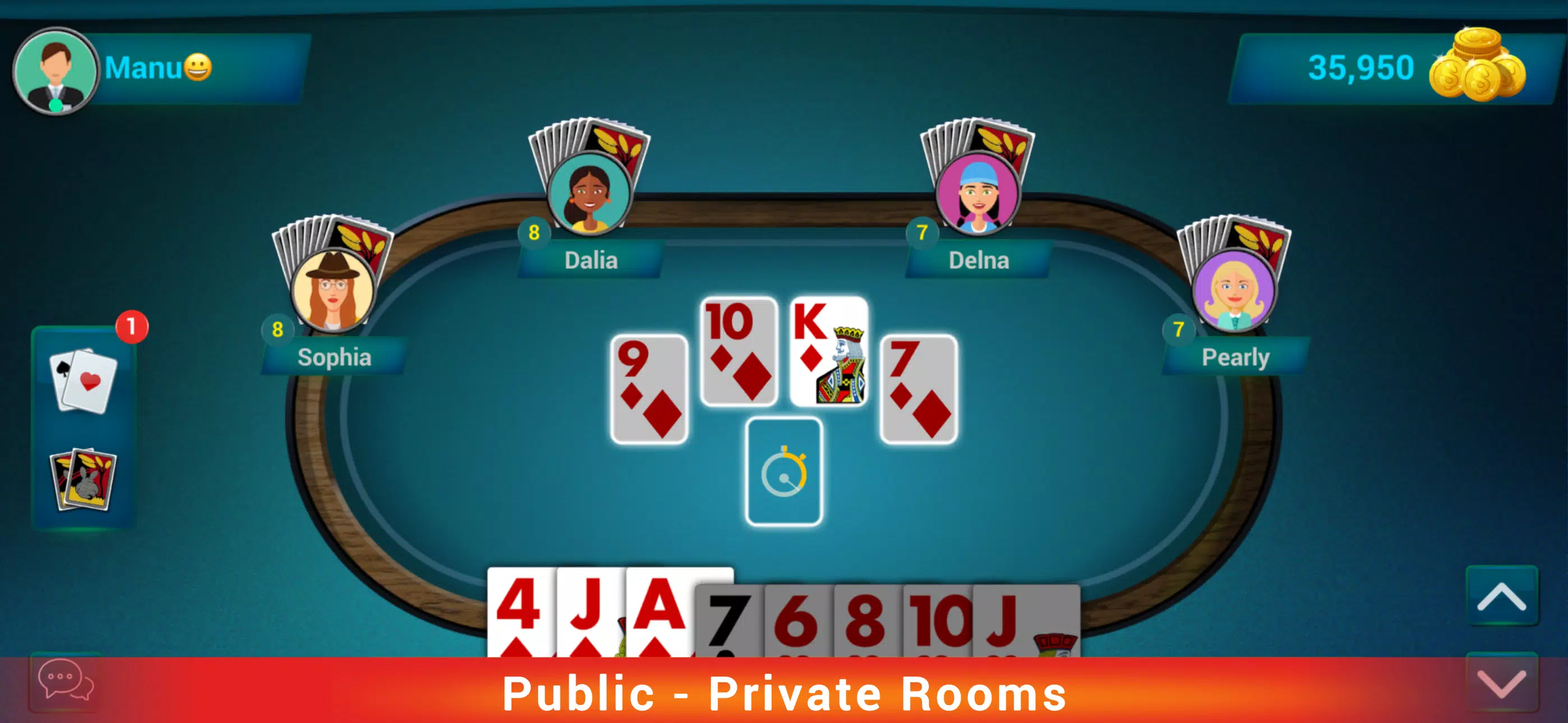 Donkey king: donkey card game Screenshot 1