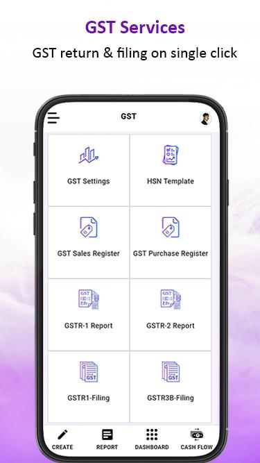 ERP App- Free GST Invoicing, Accounting &Inventory Screenshot 1 