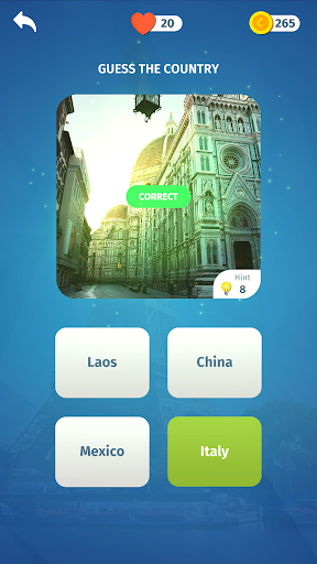 Travel Quiz - Trivia game Screenshot 2