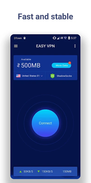 Easy VPN - Unlimited Free VPN Proxy Master Screenshot 3 