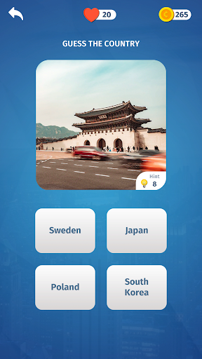 Travel Quiz - Trivia game Screenshot 1 