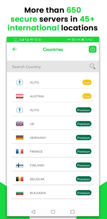 Vava VPN - Unlimited Free VPN Proxy, Private VPN Screenshot 1