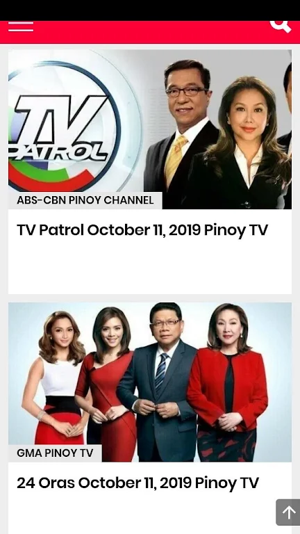 Pinoy TV - The Latest Filipino Shows Screenshot 4 