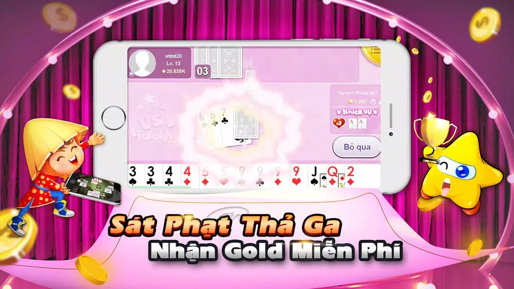 Ongame Tiến lên 1:1 ( Solo ) Screenshot 3 