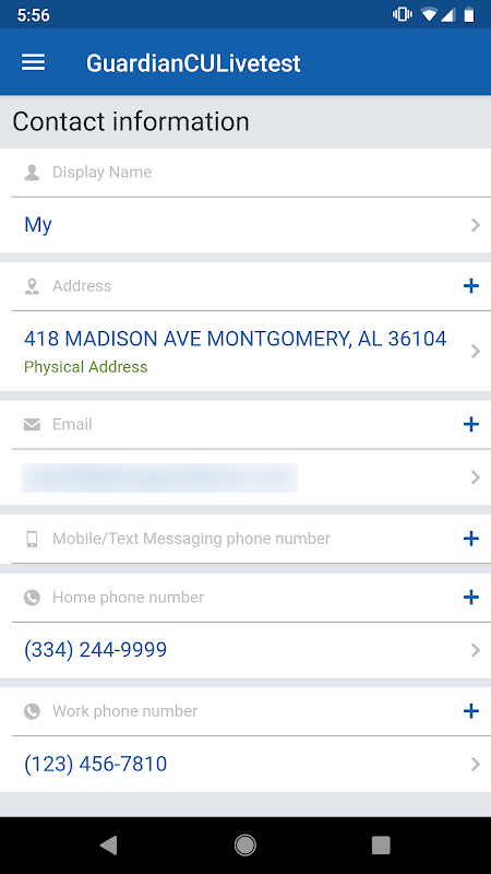 Guardian Credit Union- Alabama Screenshot 4