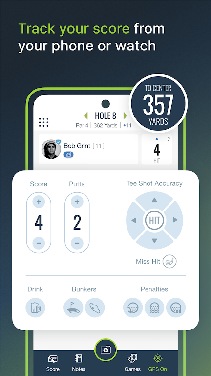 TheGrint | Golf Handicap & GPS Screenshot 3