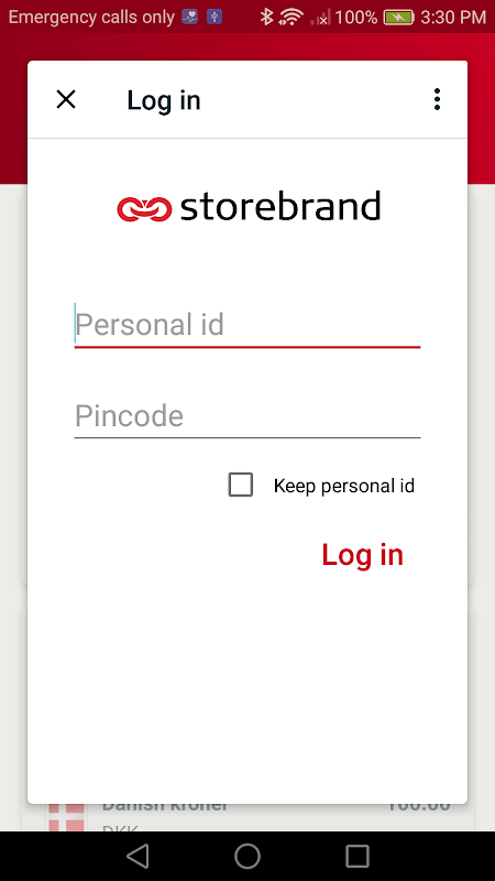 Storebrand Screenshot 2