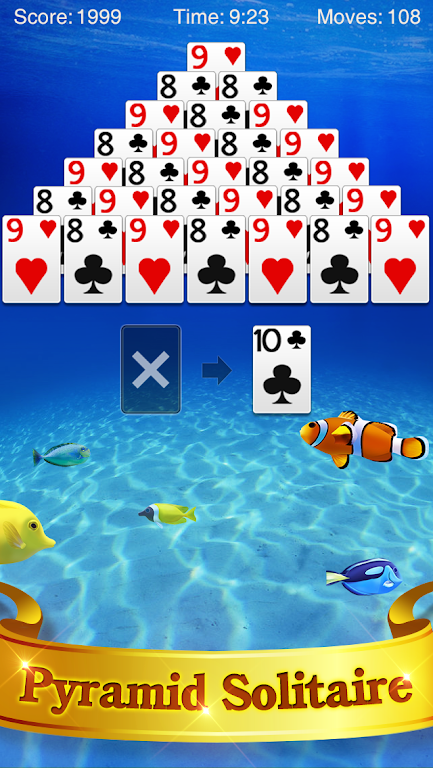 Pyramid Solitaire Screenshot 1