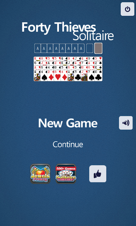 Forty Thieves Solitaire Screenshot 3 