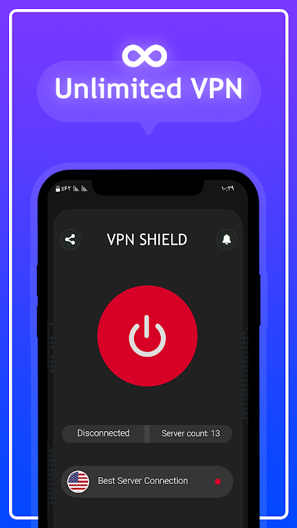 فیل تر شکن قوی اندروید -Pi VPN Screenshot 2