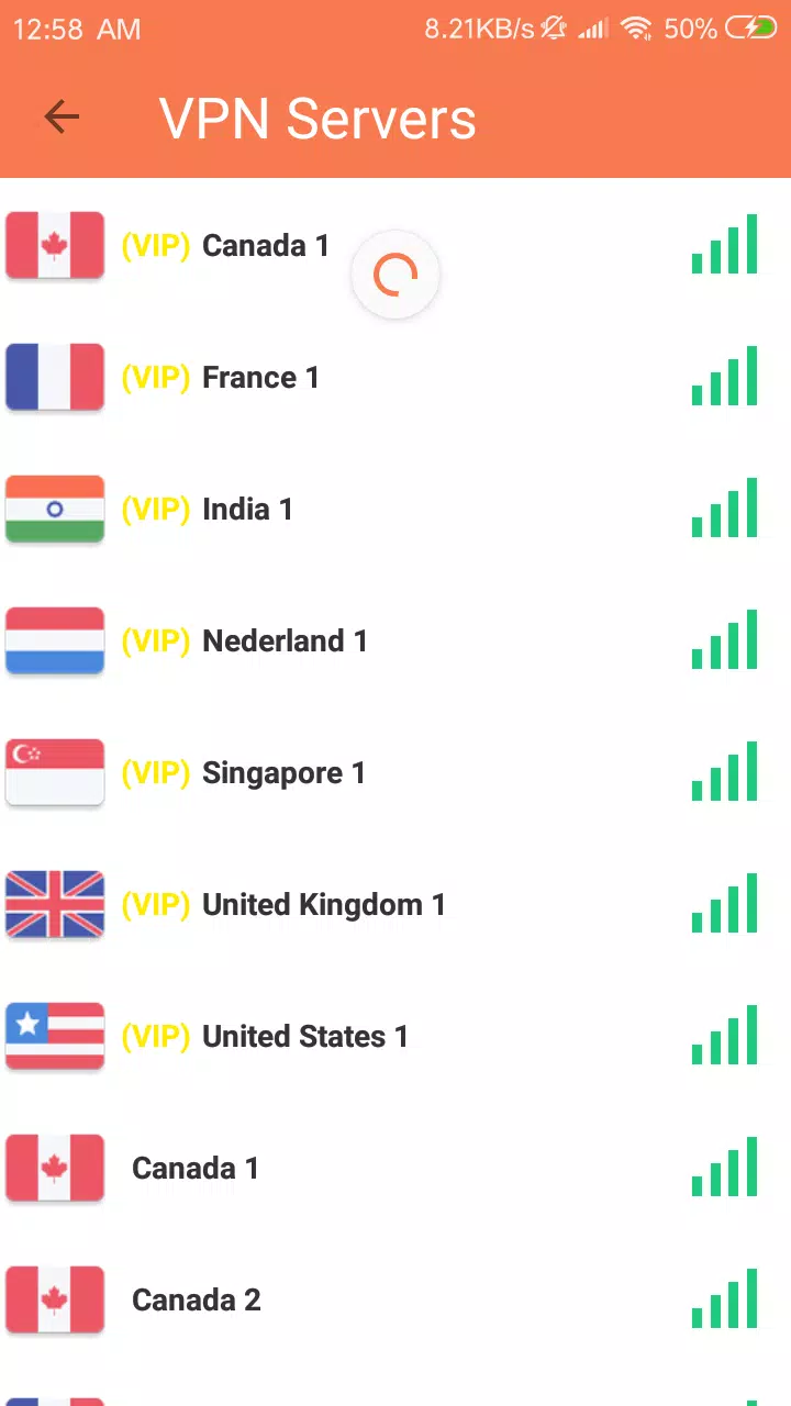 Turbo VPN proxy-A Fast Unlimited Free VPN Proxy Screenshot 3