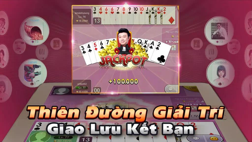 Ongame Tiến lên 1:1 ( Solo ) Screenshot 2 