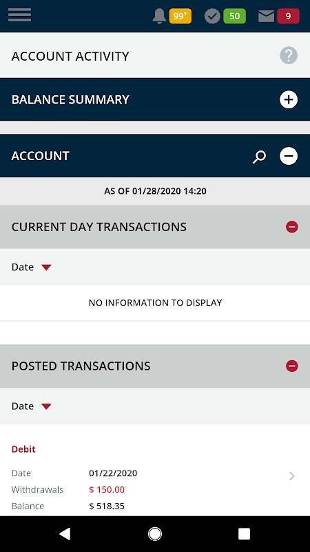 Flagstar Bank Treasury Access Screenshot 2