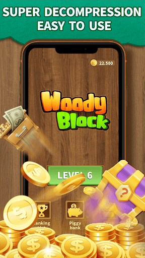 Wood Block Puzzle- win Jigsaw reward Screenshot 3