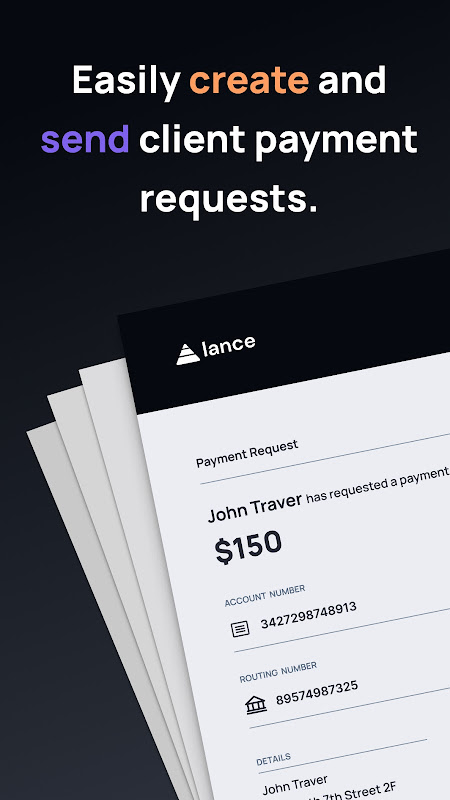 Lance - Freelance Banking Screenshot 4