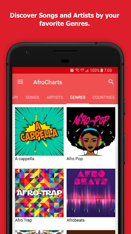 AfroCharts: 100% African Music Screenshot 3 