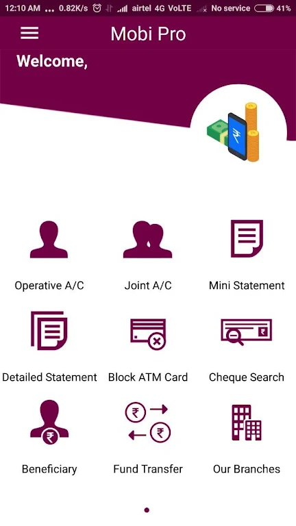 Nawanagar Bank Mobile Banking Screenshot 3