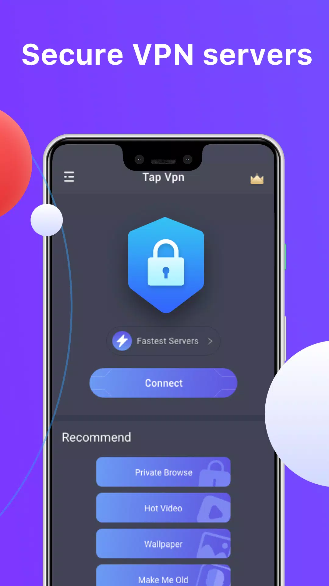 Fast VPN & Unlimited Proxy - ONE TAP VPN Screenshot 3