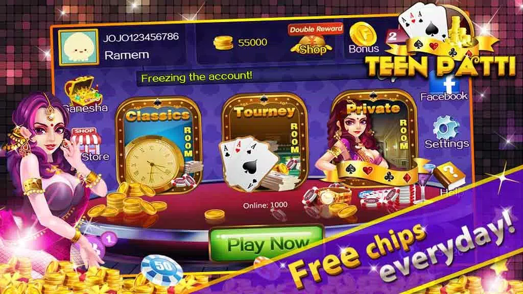 Teen Patti Gold Flush Poker Screenshot 1