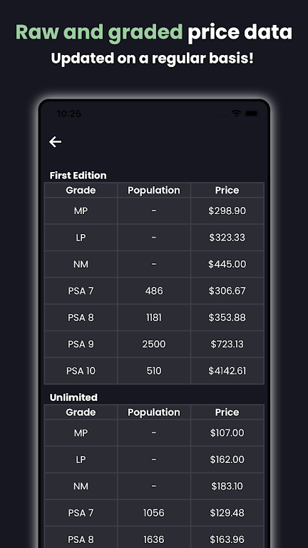 TCG Portfolio - Card Price App Mod Screenshot 2