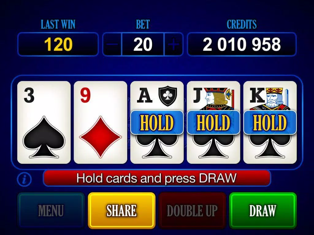 HiLo Video Poker Screenshot 3 