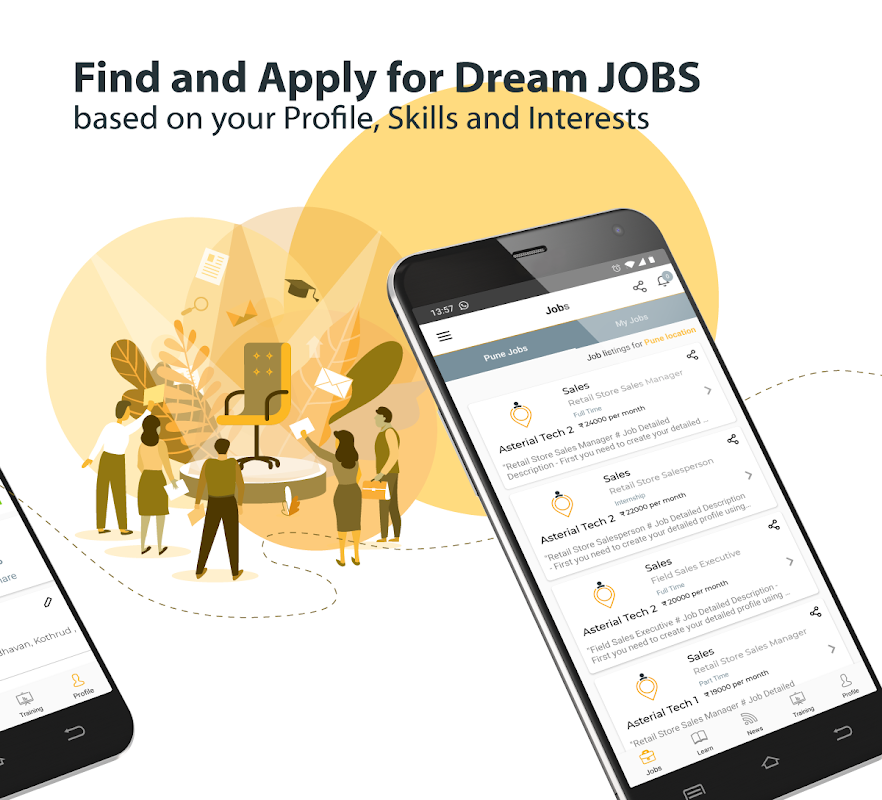 JobPin: Create Resume, Search Jobs, Learn Skills Screenshot 4