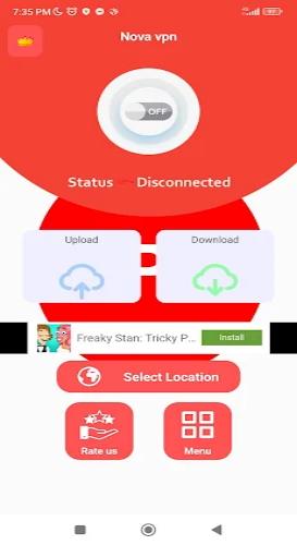 Nova vpn Screenshot 1