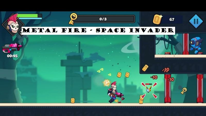 Metal Fire – Space Invader Screenshot 1