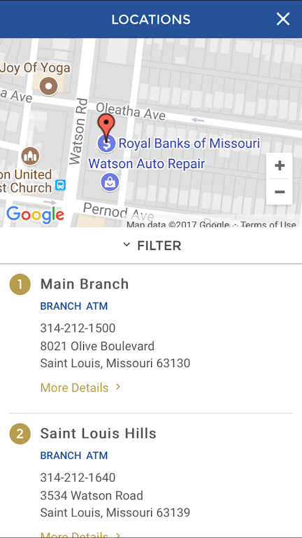 Royal Banks of Missouri Screenshot 2 