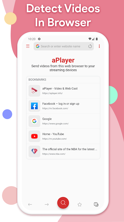 aPlayer - Video Play, Web Cast Screenshot 1 