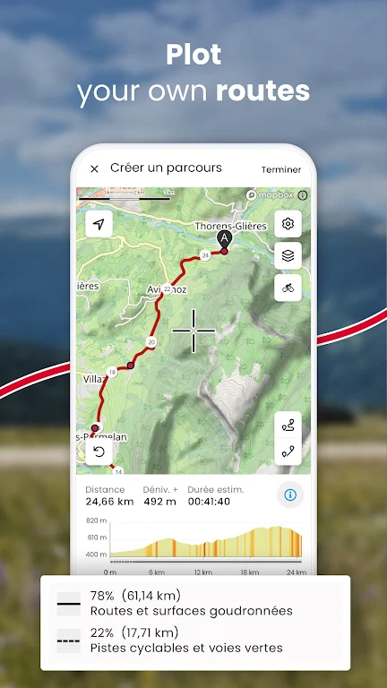 OpenRunner : bike & hike maps Screenshot 3