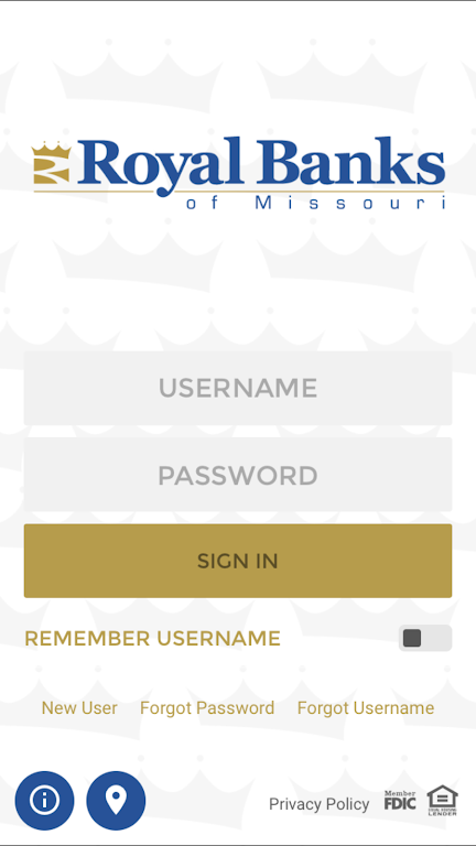 Royal Banks of Missouri Screenshot 1