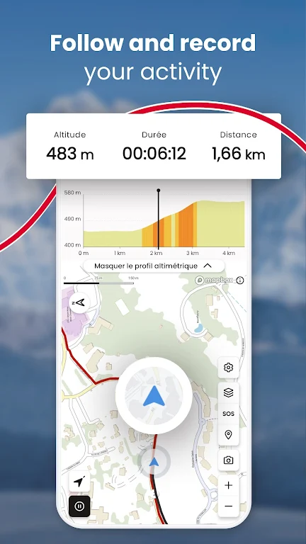 OpenRunner : bike & hike maps Screenshot 4 