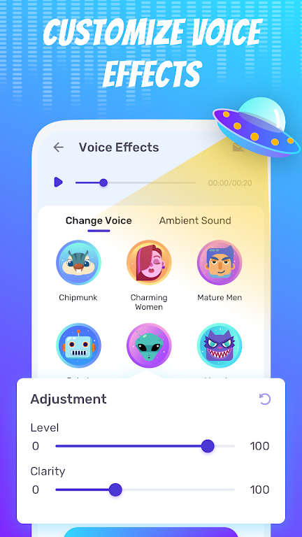 Voice Changer – Voice Effects Mod Screenshot 2 