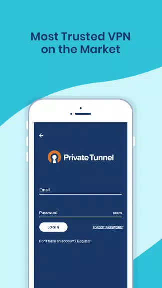 Private Tunnel VPN – Fast & Se Screenshot 1 