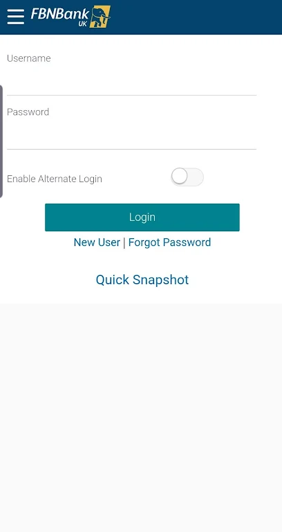 FBN Bank (UK) Ltd. Screenshot 1 