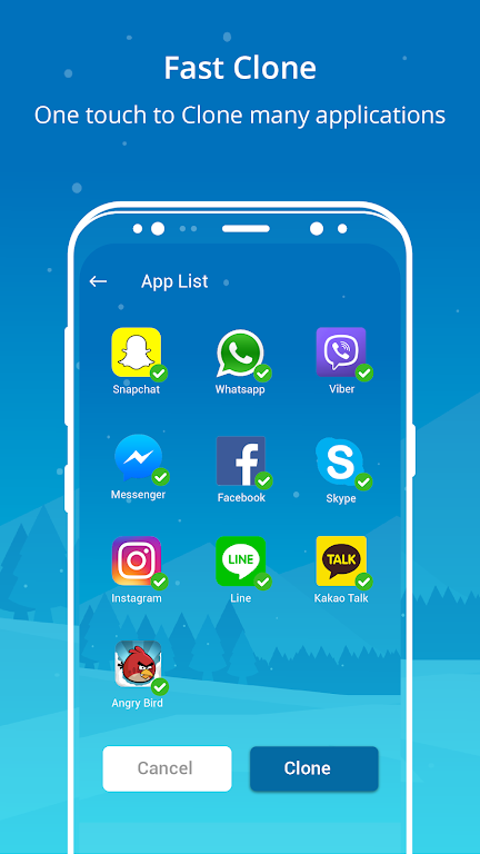 Dual Messenger - Multiple Accounts & Parallel App Screenshot 2