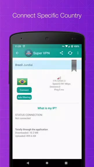 Super VPN Free | Hotspot Shiel Screenshot 3 