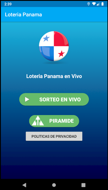 Loteria Nacional de Panama Screenshot 1