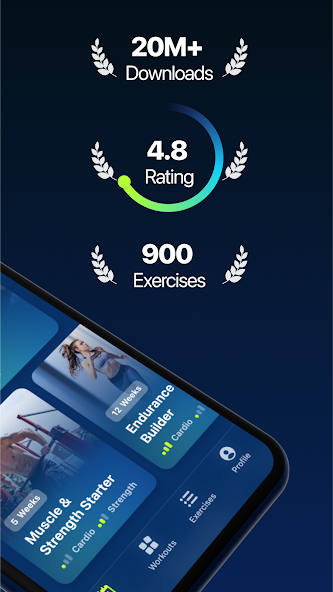 Fitify: Fitness, Home Workout Mod Screenshot 2 