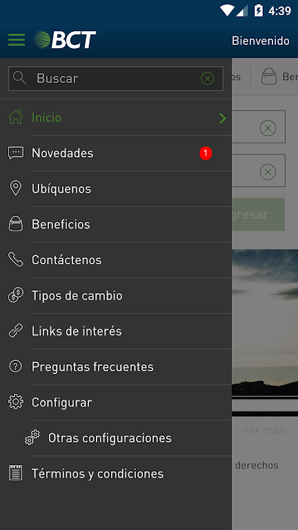 Enlace BCT Mi banco en mi mano Screenshot 2 