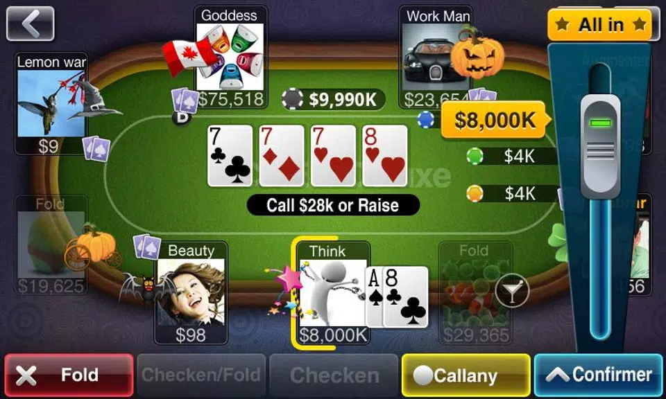 Texas Poker Deluxe Français Screenshot 3