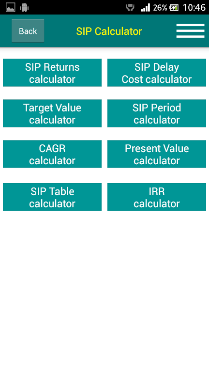 Banking Calculator Screenshot 1