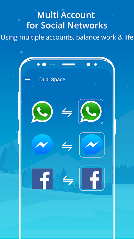 Dual Messenger - Multiple Accounts & Parallel App Screenshot 4