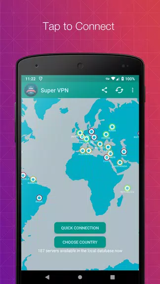 Super VPN Free | Hotspot Shiel Screenshot 1 