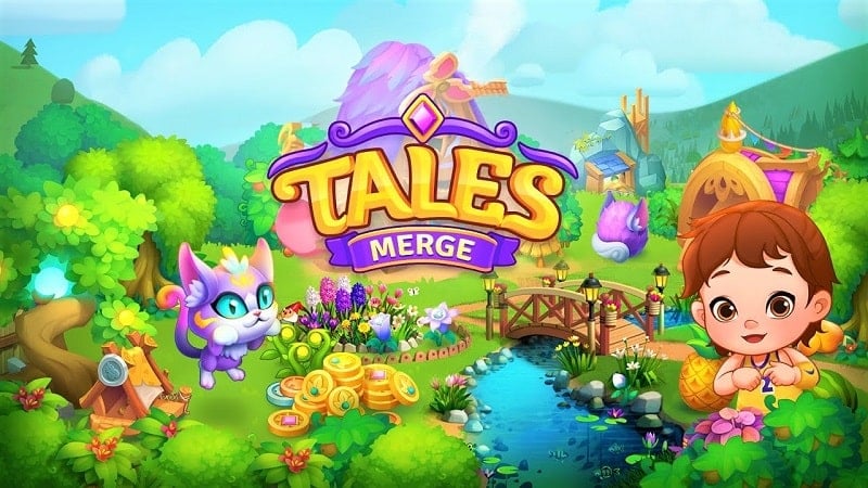 Merge Tales – Merge 3 Puzzles Screenshot 1