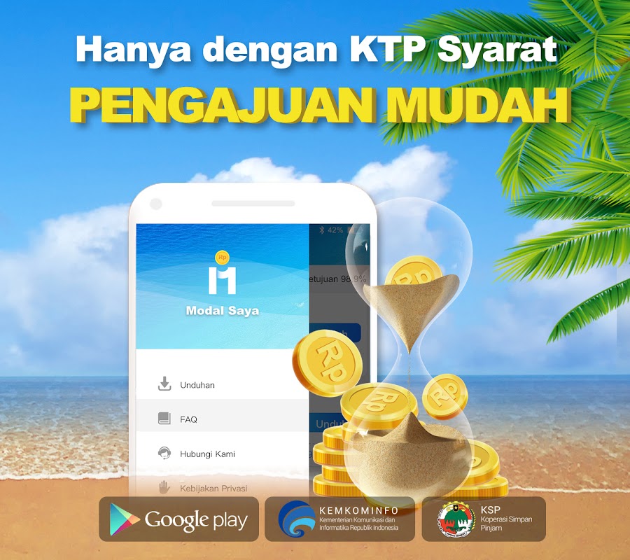 Modal Saya - Pinjaman Rupiah Screenshot 1