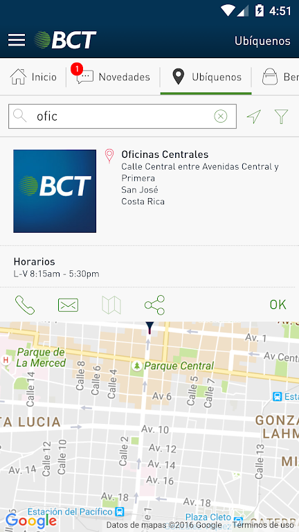 Enlace BCT Mi banco en mi mano Screenshot 3 